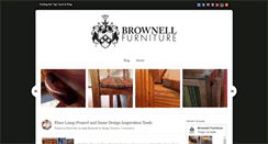 Desktop Screenshot of brownellfurniture.com